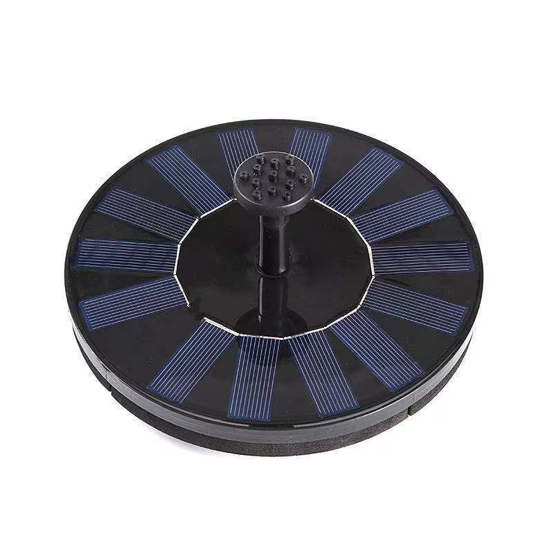 Outdoor Solar Fish Pond Oxygenating Fountain Decor